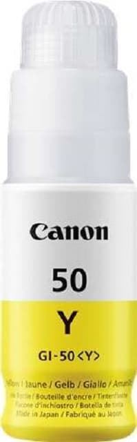Botella tinta Canon GI-50 amarillo - Imagen 1