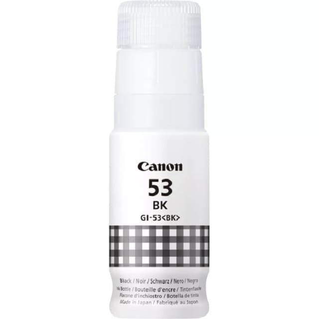 Botella tinta Canon GI-53 negro - Imagen 1