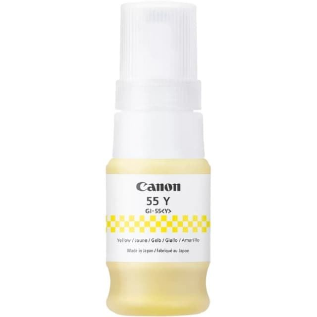 Botella tinta Canon GI-55 amarillo - Imagen 1