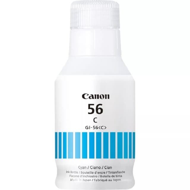 Botella tinta Canon GI-56 cian - Imagen 1