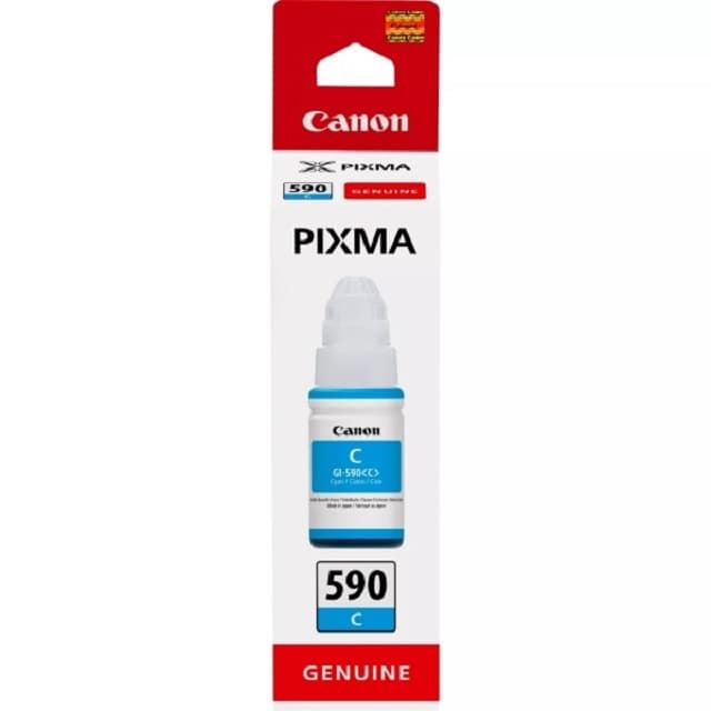 Botella tinta Canon GI-590 cian - Imagen 1