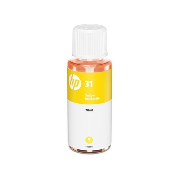 Botella tinta HP 31 amarillo 70 ml - Imagen 1
