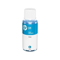 Botella tinta HP 31 cian - Imagen 1