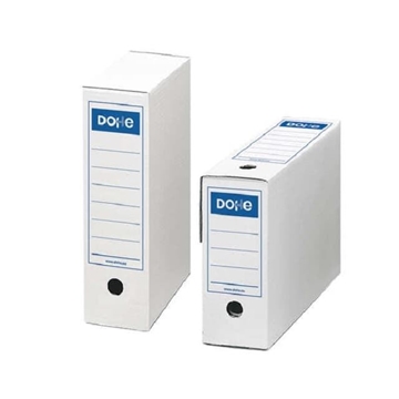 Caja archivo definitivo DOHE tamaño folio pack 50 unidades - Imagen 1