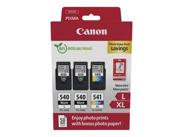 CANON 2PG540L + CL541XL MULTIPACK - Imagen 1