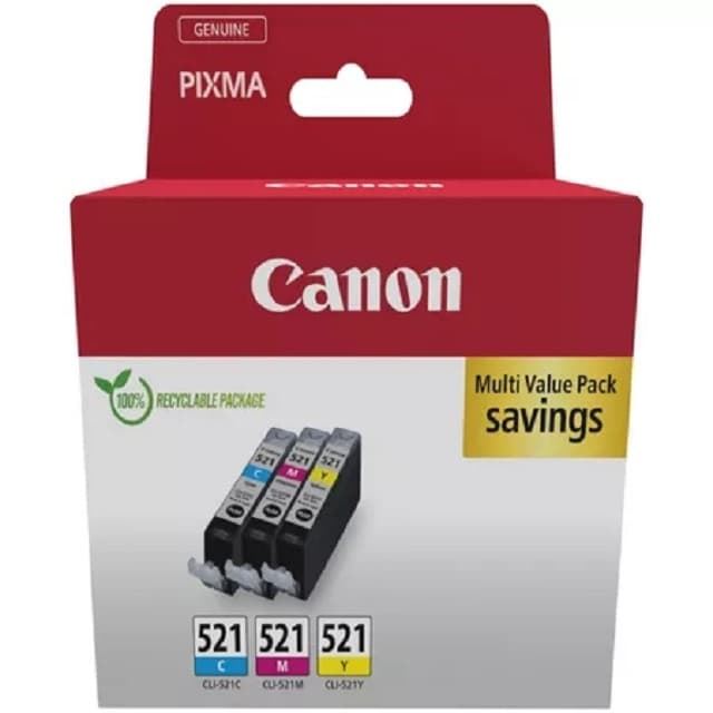 CANON CLI521 MULTIPACK - Imagen 1