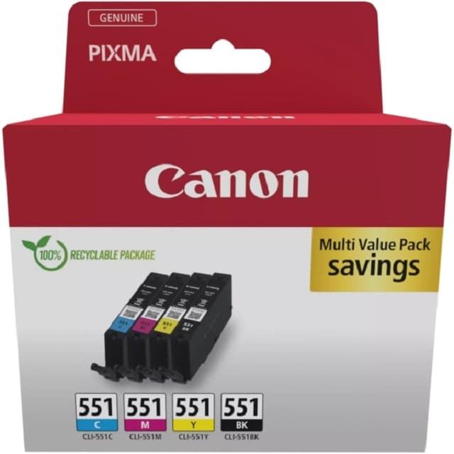 CANON CLI551 MULTIPACK - Imagen 1