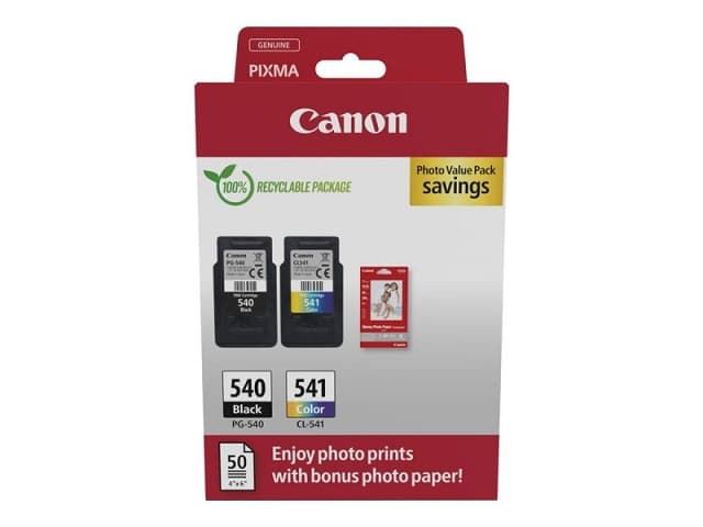 CANON PG540 + CL541 MULTIPACK - Imagen 1