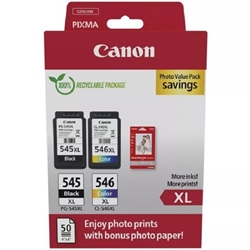 CANON PG545XL + CL546XL MULTIPACK - Imagen 1
