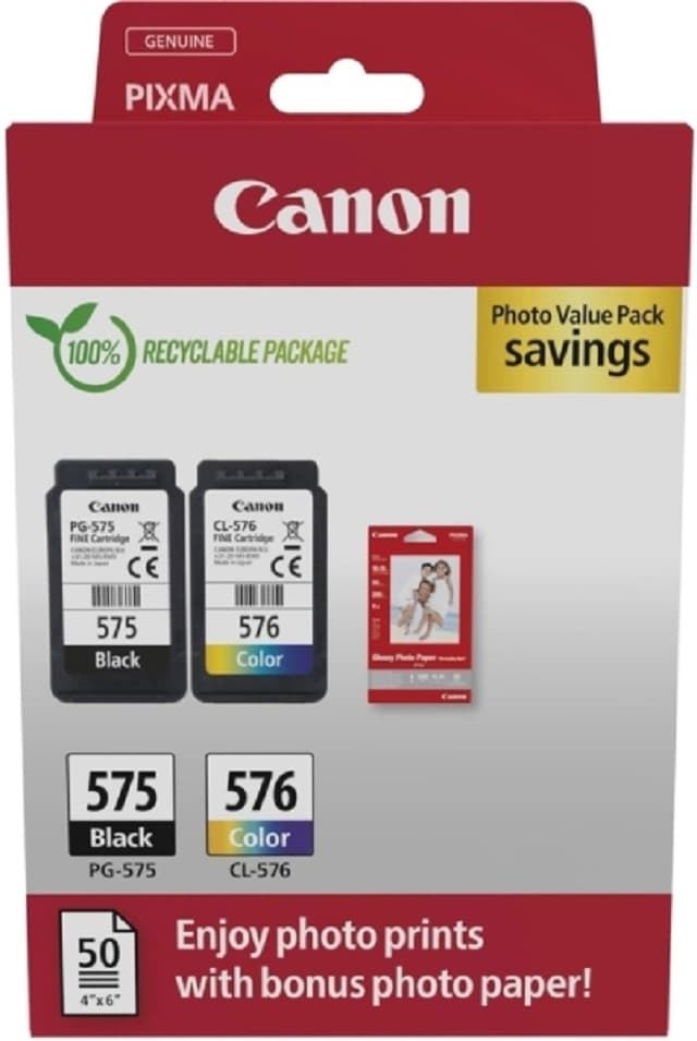 CANON PG575+CL576 MULTIPACK - Imagen 1
