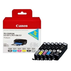 CANON PGI550 CLI551 MULTIPACK - Imagen 1