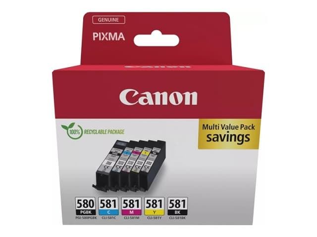 CANON PGI580 + CLI581 MULTIPACK - Imagen 1
