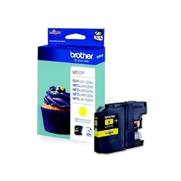 Cartucho Brother LC123 amarillo - Imagen 1