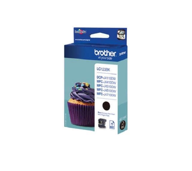 Cartucho Brother LC123 negro - Imagen 1