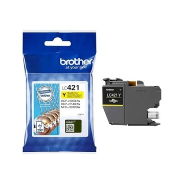 Cartucho Brother LC421 amarillo - Imagen 1