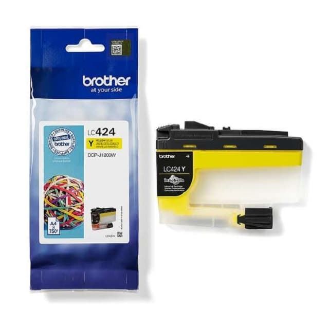 Cartucho Brother LC424 amarillo - Imagen 1