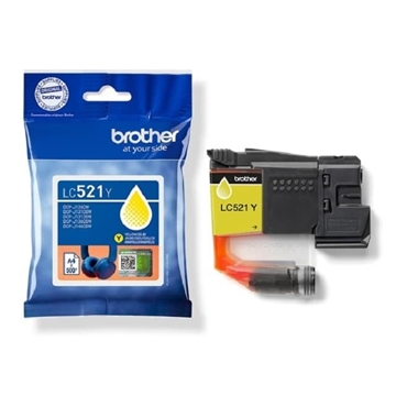 Cartucho Brother LC521 amarillo - Imagen 1