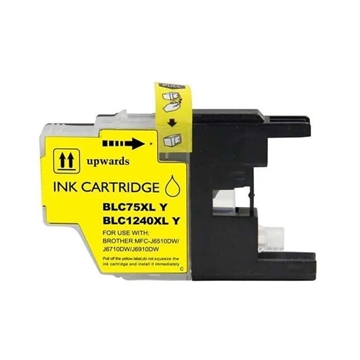 Cartucho compatible LC1240 amarillo - Imagen 1