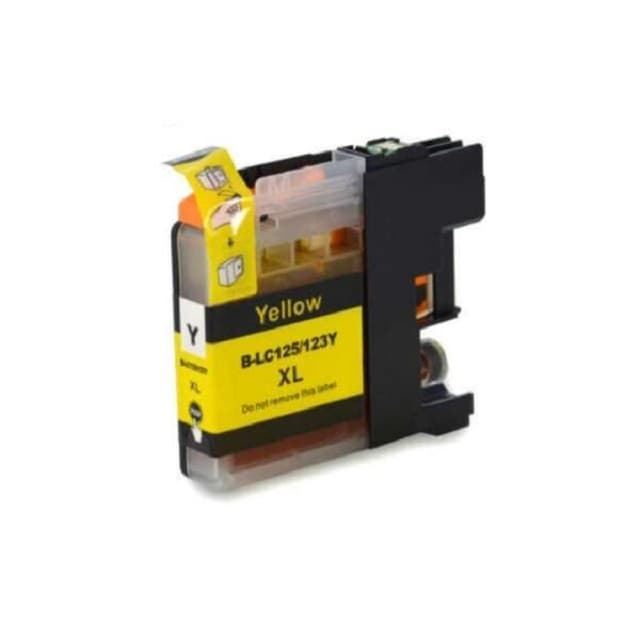 Cartucho compatible LC125 amarillo - Imagen 1