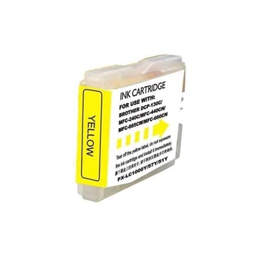 Cartucho compatible LC970 / LC1000 amarillo - Imagen 1