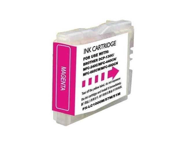 Cartucho compatible LC970 / LC1000 magenta - Imagen 1