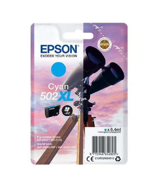 EPSON 502 XL CIAN - Imagen 1