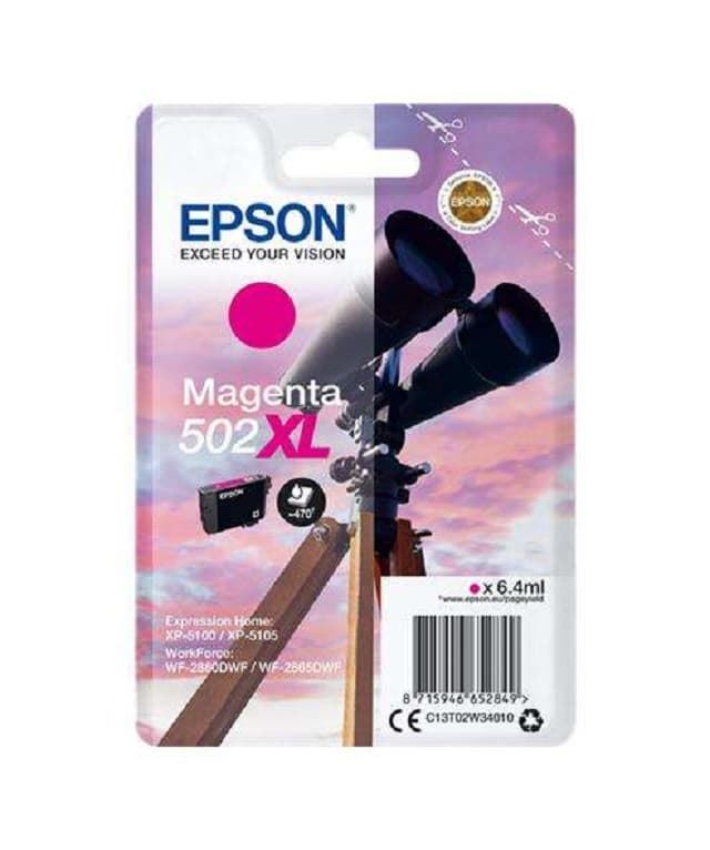 EPSON 502 XL MAGENTA - Imagen 1