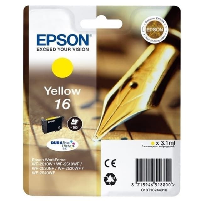 EPSON T1634 XL AMARILLO - Imagen 1