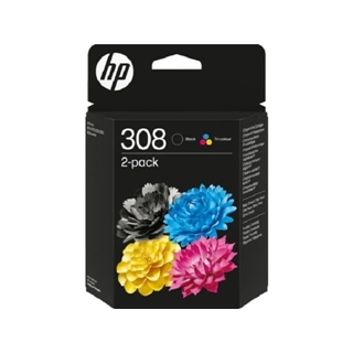HP 308 PACK BK + COLOR - Imagen 1