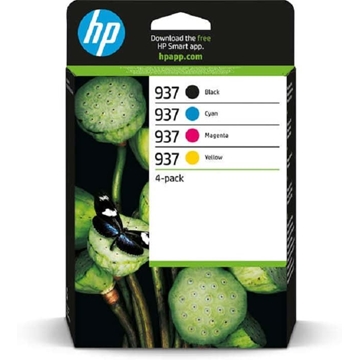 HP 937 PACK 4 COLORES - Imagen 1