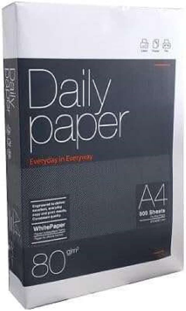 Papel Genérico A4 80 Gr caja de 5 paquetes - Imagen 1