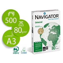 Papel Navigator A3 80 Gr caja de 5 paquetes - Imagen 1