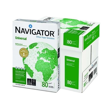 Papel Navigator A4 80 Gr caja de 5 paquetes - Imagen 1