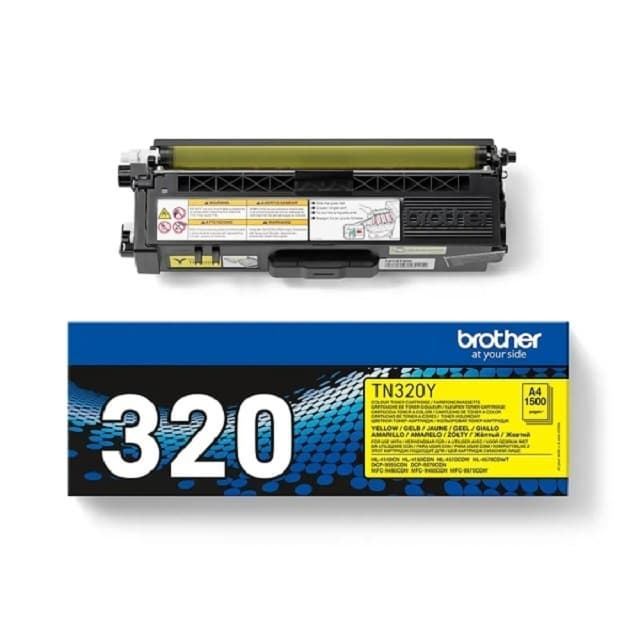 Tóner Brother TN320 amarillo 1.500 páginas - Imagen 1