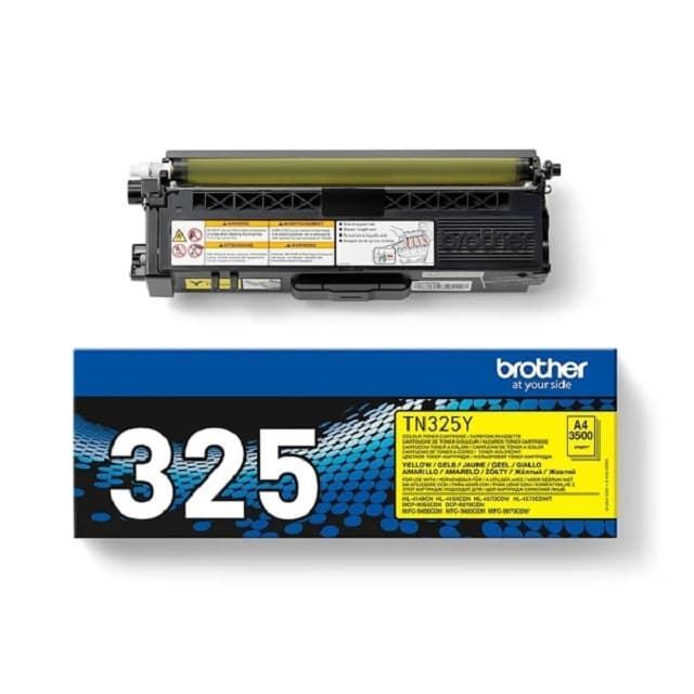 Tóner Brother TN325 amarillo 3.500 páginas - Imagen 1