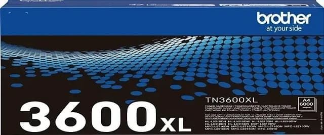 Tóner Brother TN3600XL negro - Imagen 1