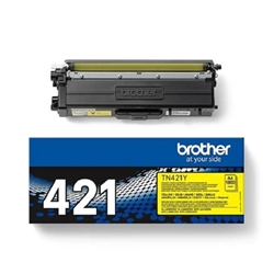Tóner Brother TN421 amarillo 1.800 páginas - Imagen 1