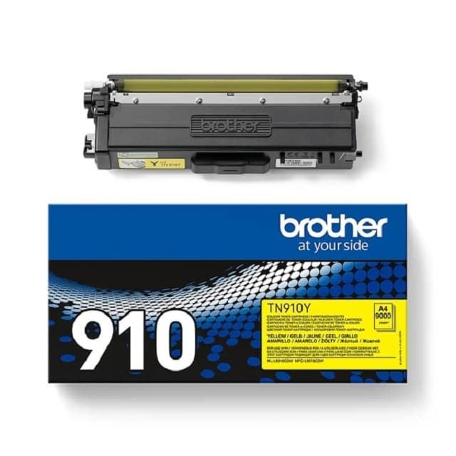 Tóner Brother TN910 amarillo 9.000 páginas - Imagen 1