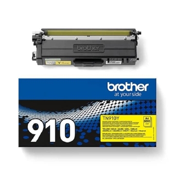 Tóner Brother TN910 amarillo 9.000 páginas - Imagen 1