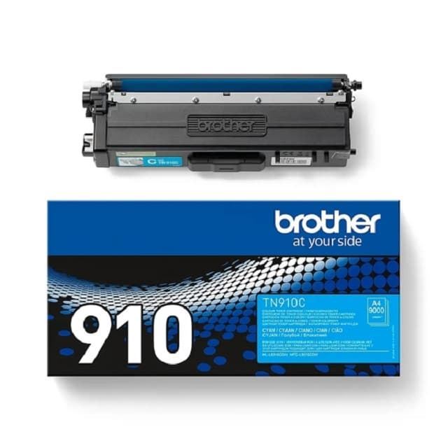 Tóner Brother TN910 cian 9.000 páginas - Imagen 1