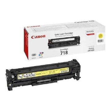 Tóner Canon 718 amarillo - Imagen 1