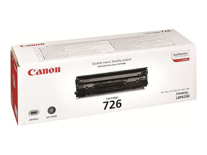 Tóner Canon 726 negro - Imagen 1