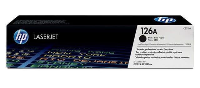 Tóner HP CE310A negro (126A) - Imagen 1