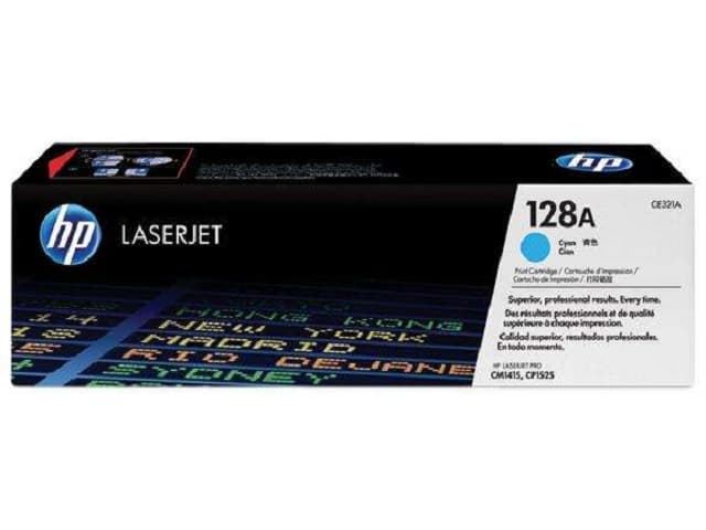 Tóner HP CE321A cian (128A) - Imagen 1