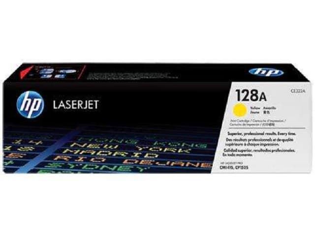 Tóner HP CE322A amarillo (128A) - Imagen 1