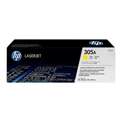 Tóner HP CE412A (305A) amarillo 2.600 copias - Imagen 1