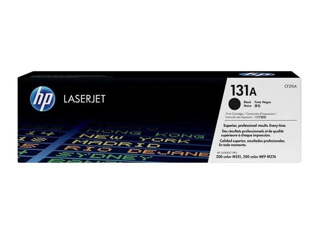 Tóner HP CF210A (131A) negro 1.600 copias - Imagen 1