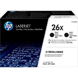 Tóner HP CF226X negro pack 2 unidades 2X9.000 copias - Imagen 1