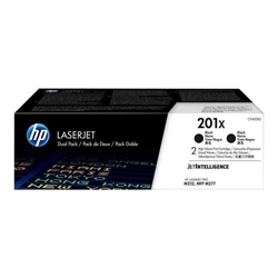 Tóner HP CF400X negro pack 2 unidades (201X) 5.600 copias - Imagen 1