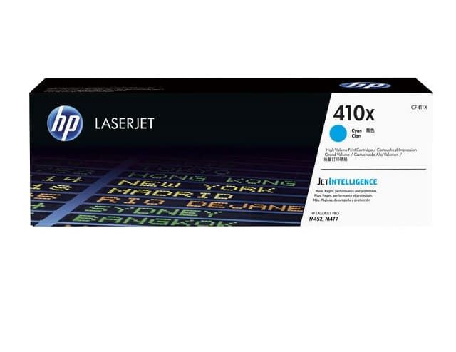 Tóner HP CF411X (410X) cian 5.000 copias - Imagen 1